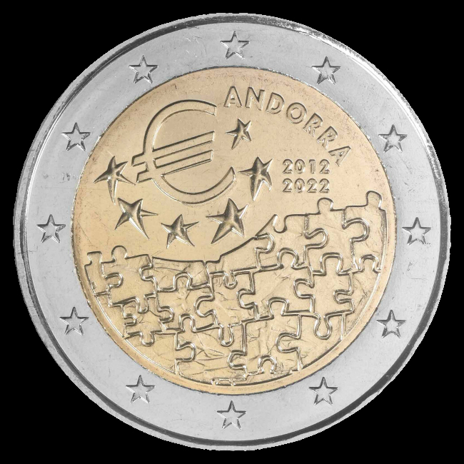 2 euro conmemorativos Andorra 2021