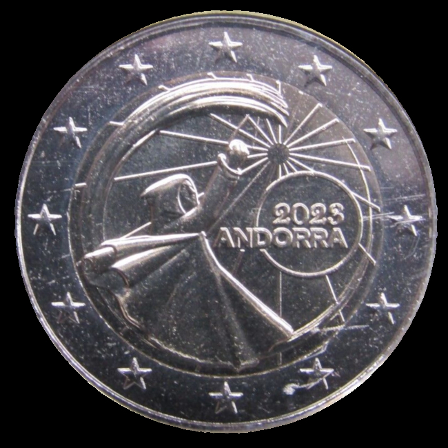 Monedas de euro de Andorra 2023