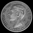 1 peseta Alfonso XII