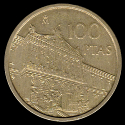 Coins of 100 Pesetas