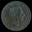 5 Centimes Alfonso XII