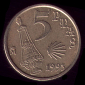 Coins of 5 Pesetas