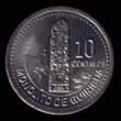 10 centavos quetzal guatemalteco reverso