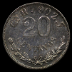 20 Centavos de peso mexicano