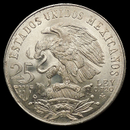 25 Pesos mexicano