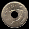 Monnaies de 25 Pesetas
