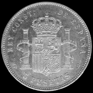 5 Pesetas Alfonso XIII